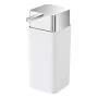 Dispenser 15 cm Sapone Liquido in Plastica Bianco da Appoggio Star
