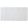 Tappeto Doccia Antiscivolo 40 x 80 in Plastica Bianco