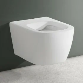 Wc sospeso bianco in ceramica con scarico Rimless Kayra