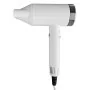 Asciugacapelli bianco con motore brushless con base murale e tasto a rilascio