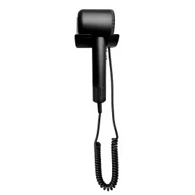 Asciugacapelli da parete con motore brushless tasto ON OFF 1500W nero