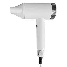 Asciugacapelli bianco con motore brushless con Senza base murale e tasto a rilascio