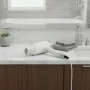 Asciugacapelli bianco con motore brushless con Senza base murale e tasto a rilascio