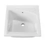 Lavatoio in ceramica 61x61 cm ad incasso per mobile modello Revine