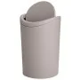 Pattumiera bagno in polipropilene tortora 6 Lt con coperchio basculante