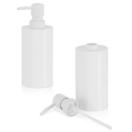 Set Di 4 Accessori Da Bagno In Bambù: Flaconi Per Lozione Portaspazzolino Bicchiere Per Spazzolini Portasapone 84202194