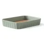 Set accessori bagno verde Show 5 pezzi con dettagli in bambu