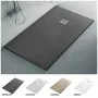 Piatto doccia filo pavimento Karen 70x170 resina pietra antracite