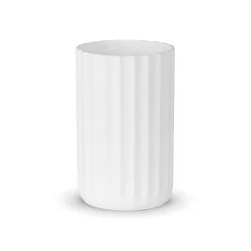 Portaspazzolino bagno bianco Gummy in gomma termoplastica flessibile