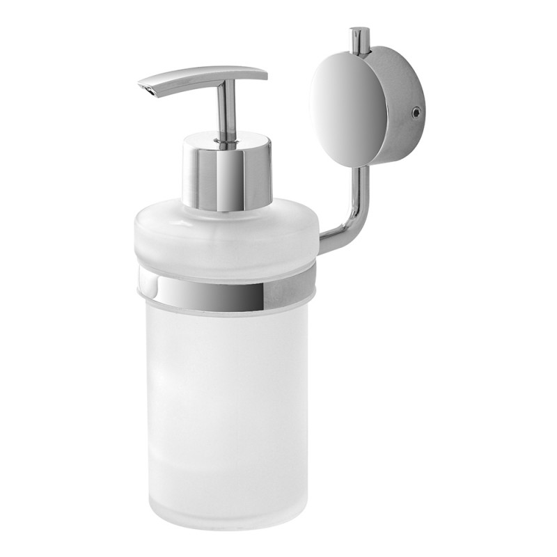 Dispenser Sapone Liquido a Muro Doppio sistema di Fissaggio