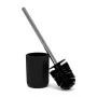 Set accessori bagno 3 pezzi nero Gummy