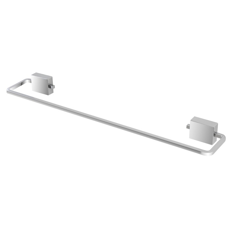 Porta Asciugamani 55 Cm A Parete Con Doppia Modalità Di Fissaggio Porta Asciugamani 55 Cm a parete con doppia modalità di fissaggio