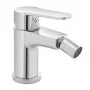 Miscelatore bidet monocomando cromato Eden con piletta