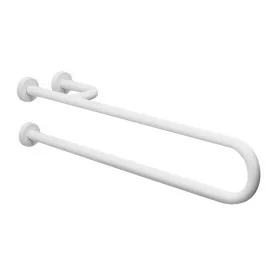 Barra di sostegno bianca con rinforzo 85 cm sinistro