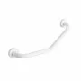 Maniglione di sostegno bianco a 45 gradi per doccia e vasca