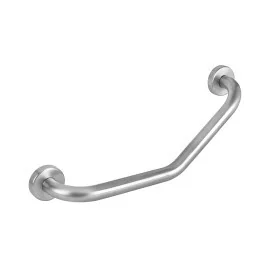 Maniglione di sostegno cromato a 45 gradi per doccia e vasca