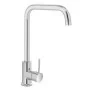 Miscelatore lavello cucina cromato Eden con canna alta orientabile