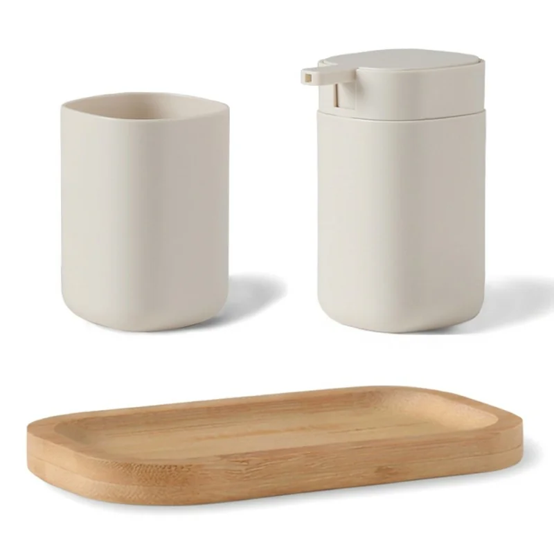 Set di accessori da bagno in abs nero | Leroy Merlin