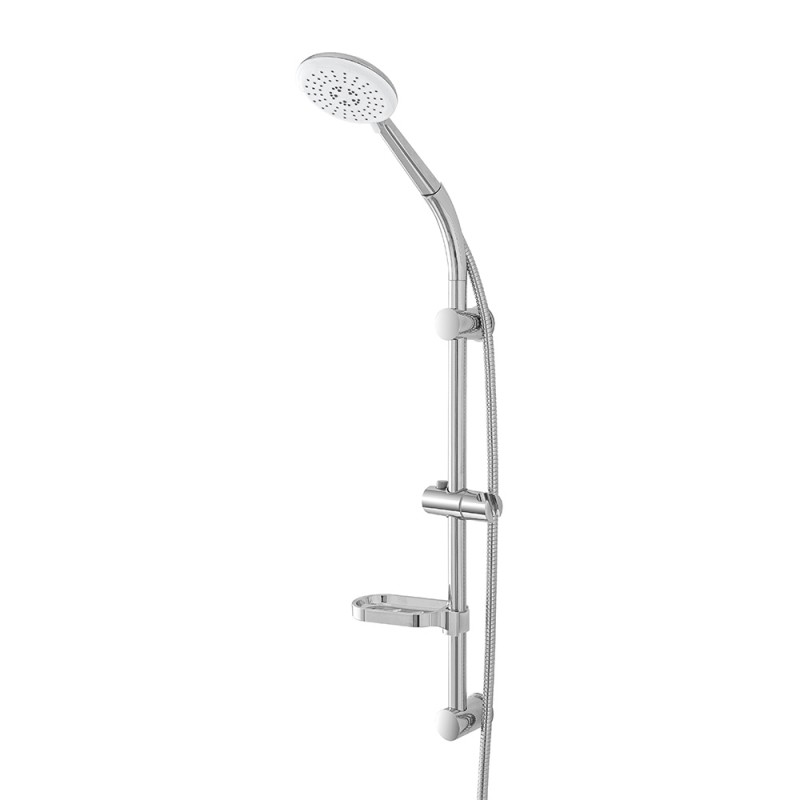 Colonna Doccia cromo h.75 cm con Doccetta ABS cromo Tre Funzioni Colonna Doccia cromo h.75 cm con Doccetta ABS cromo Tre Funzioni