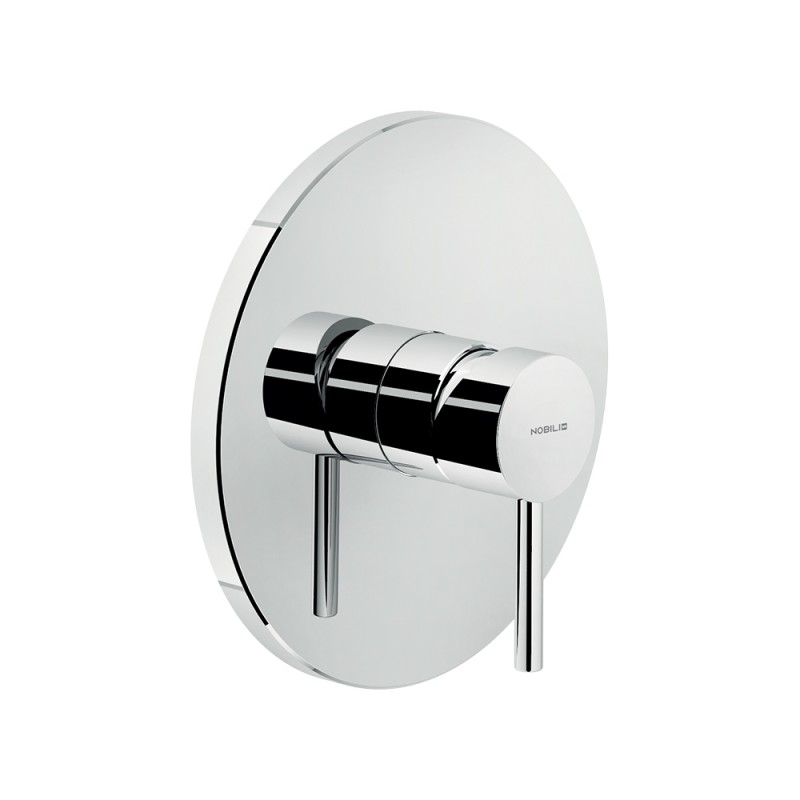 Rubinetto doccia a incasso Nobili serie PLUS Cromo a una via art. PL00108CR Rubinetto doccia a incasso Nobili serie PLUS Cromo a una via art. PL00108CR