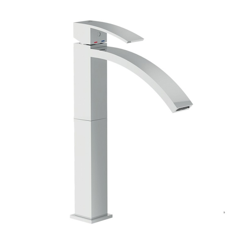 Inbagno Rubinetto lavabo alto Nobili serie RAY monocomando a bacinella RY00128/2CR - cromo Rubinetto lavabo alto Nobili serie RAY a bacinella RY00128/2CR - cromo