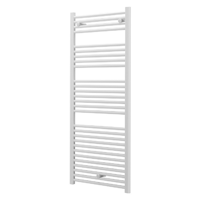 Lazzarini Termoarredo Bianco SANREMO 142X55 int.50 Dritto Lazzarini Termoarredo Scaldasalviette Bianco SANREMO 142X55 int.50 Dritto