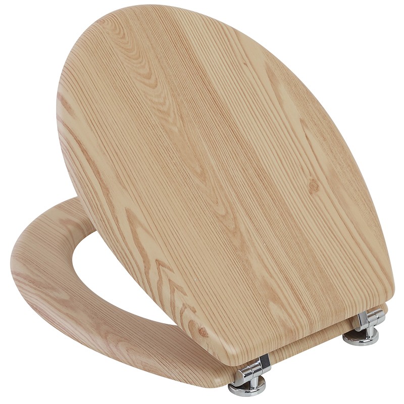 Sedile Wc Copri Water Universale Frizionato Bianco Mdf Chiusura Rallentata 84533675 - Foto 3