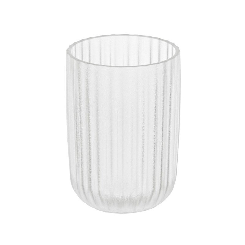 Portaspazzolino bianco trasparente Portaspazzolino Bianco Trasparente in Plastica AS