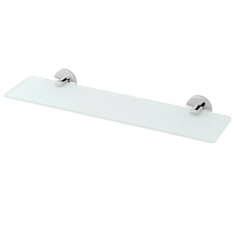Hengda Mensola da parete in vetro. mensola in vetro da bagno 50 x 10 cm