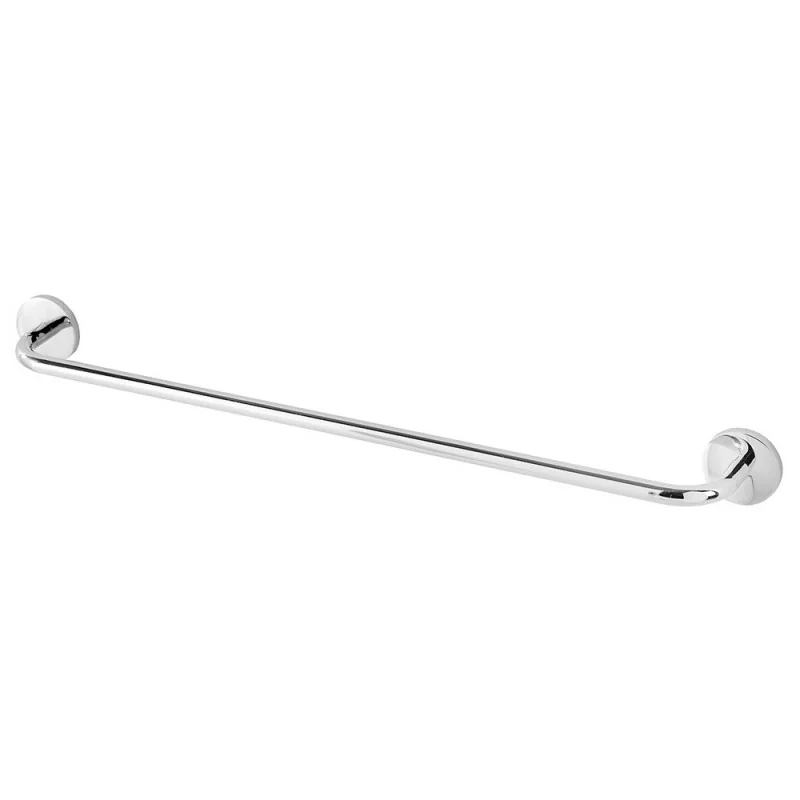 Portasciugamani Da Bagno Cromato - Mensola E Anelli, Ottone, Montaggio A Parete