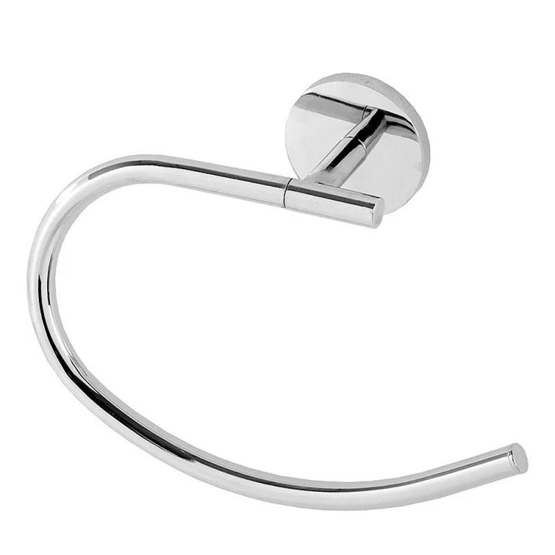 Porta Asciugamani Keuco Ad Anello - Cromato, Collezione MOLL, 24x14.1 Cm - Foto 4