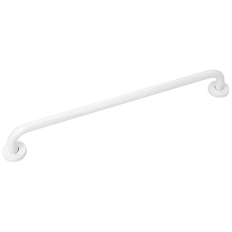 Maniglione Di Sicurezza 67 Cm In Acciaio Bianco Per Bagno Maniglione Di Sicurezza 67 Cm In Acciaio Bianco Per Bagno