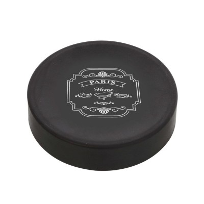 Portasapone D'Appoggio Nero Design Vintage