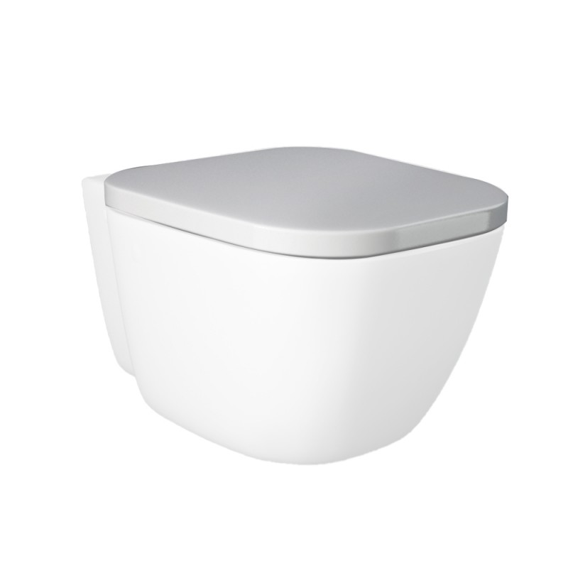 sedile wc serie one dedicato Tavoletta Copriwc RAK ceramiche serie ONE in Termoindurente Bianco