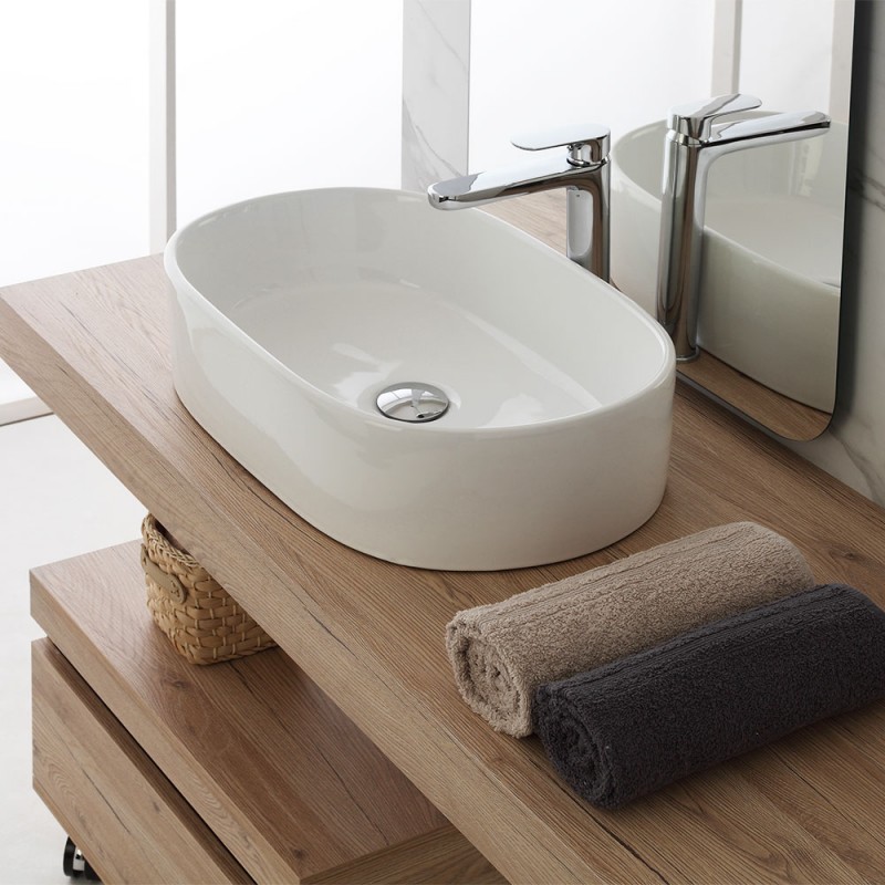 ML-Design Lavabo in Ceramica Bianca Lucida Ø 28 x 11,6 cm Ciotola Lavandino da Appoggio Rotondo Moderno Bacinella Lavamani per il Bagno e Toilette Lavello con Scarico Standard ML-Design Lavabo in Ceramica Bianca Lucida Ø 28 x 11,6 cm Ciotola Lavandino da Appoggio Rotondo Moderno Bacinella Lavamani per il Bagno e Toilette Lavello con Scarico Standard
