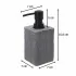 Dispenser sapone Grigio Capacita 280 ml Effetto Pietra
