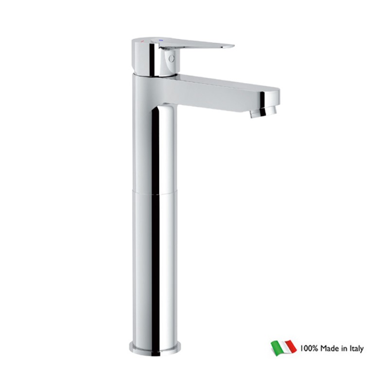 Miscelatore Lavabo Piralla Modello Naomi – Rubinetti Per Bagno, Montaggio Su Ponte - 6