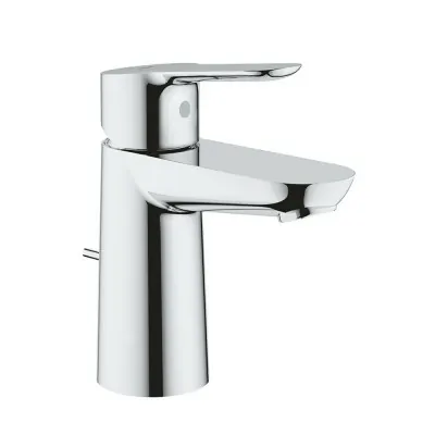 Miscelatore lavabo grohe bauedge taglia S in ottone cromo completo di piletta