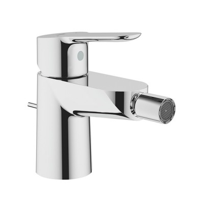 Miscelatore bidet grohe bauedge in ottone cromo completo di piletta