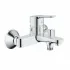 Miscelatore vasca/doccia grohe bauedge in ottone cromo senza doccetta e laccio