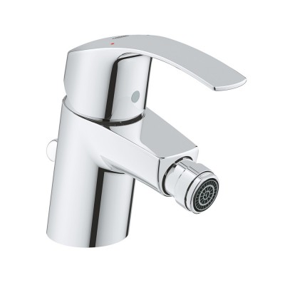 miscelatore bidet grohe eurosmart ottone cromo completo di piletta