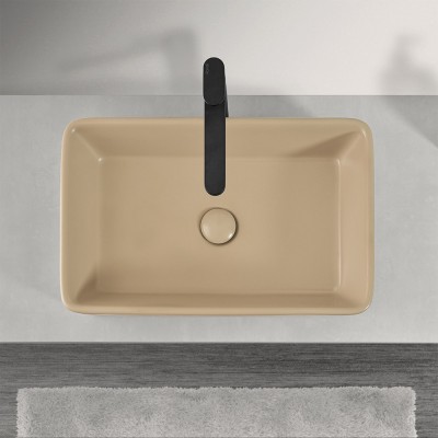Mensolone Bagno Effetto Legno Grigio Nuvola