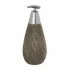Dispenser Sapone Liquido In Ceramica Marrone Gusto Etnico