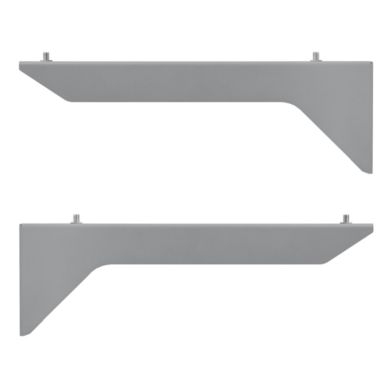 Ivilon Staffe Regolabili Per Aste Tende – Set Da 2, Finitura Nero Opaco, Adatte Ad Aste Ø 1/2 E 5/8 Pollici - 6