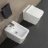 Sanitari a terra Rimless serie Malaga WC + Bidet + Copriwc Softclose Inbagno - 2