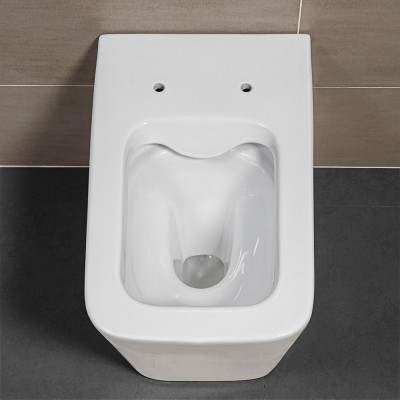 Sanitari a terra Rimless serie Malaga WC + Bidet + Copriwc Softclose Inbagno - 7