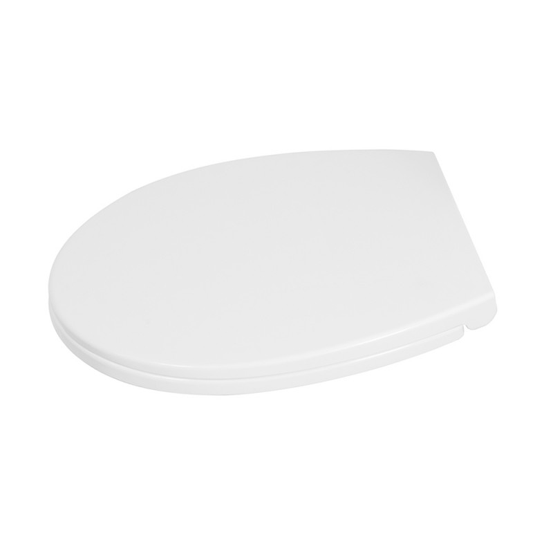 Copriwater Universale Compatto Rallenty a Sgancio Rapido colore Bianco Copriwater Universale Compatto Rallenty a Sgancio Rapido colore Bianco