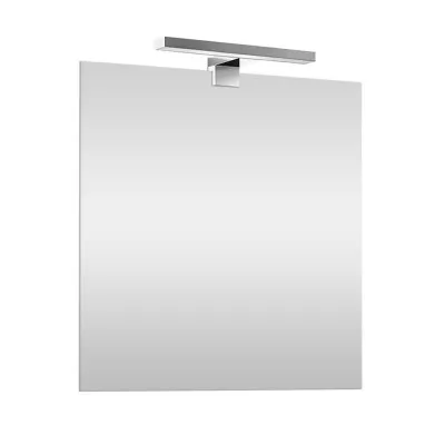 Specchio a LED reversibile 60x80 cm con Lampada LED Inclusa