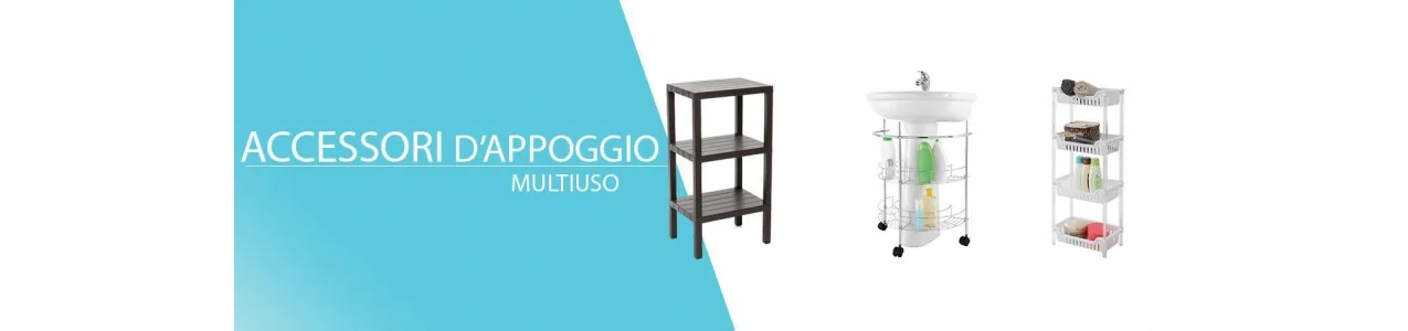 Carrelli per il Bagno e Cucina: Salvaspazio e con Cassetti - InBagno