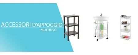 Carrelli per il Bagno e Cucina: Salvaspazio e con Cassetti - InBagno